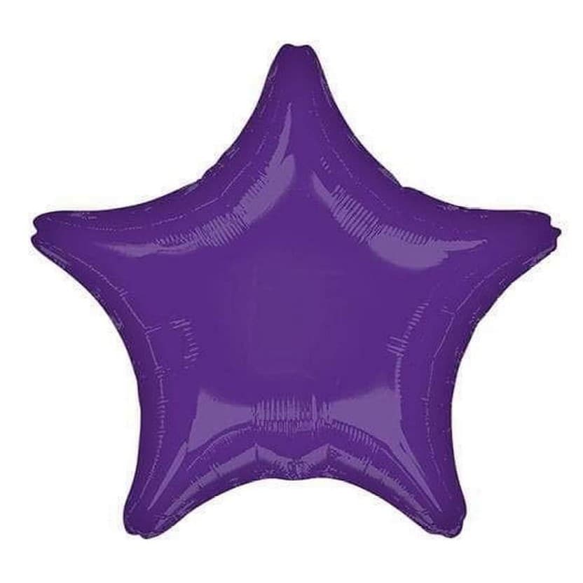 Ljubičasti balon u obliku zvijezde 1