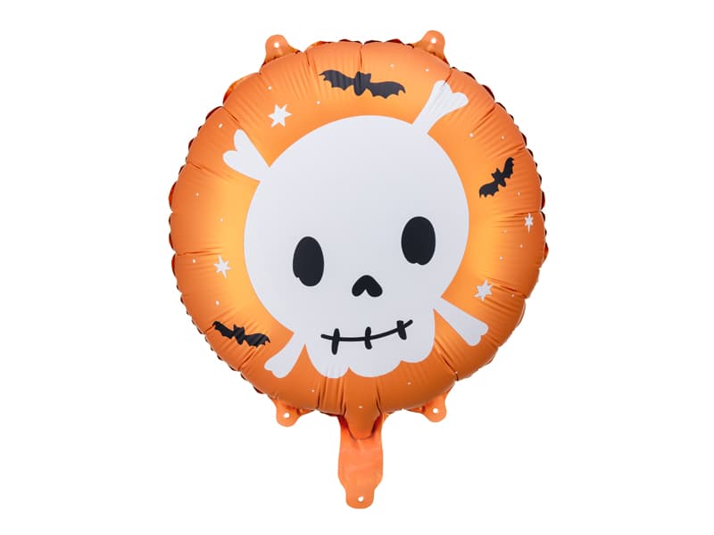 Skull folija balon 1