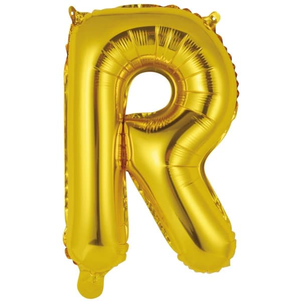 Zlatni balon slovo R 1