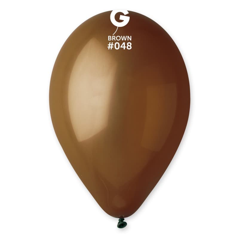 Balon Brown 10" 1