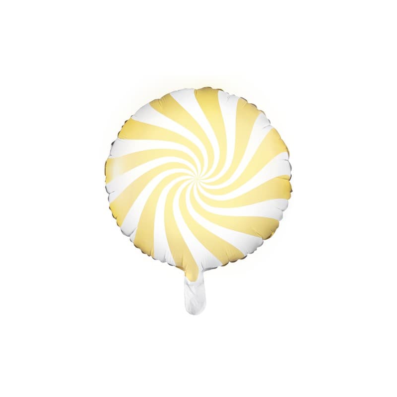 Balon lizalica svijetlo žuta 1