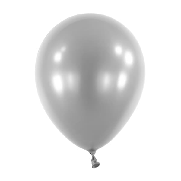 Balon Metallic Silver 11" 1