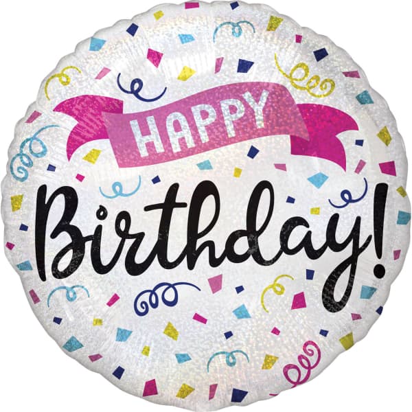 Balon HBD holographic baner 1