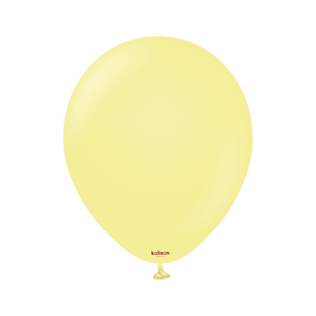Balon Macaron Yellow 12" 1