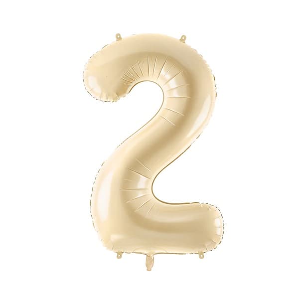 Bež balon broj 2 1