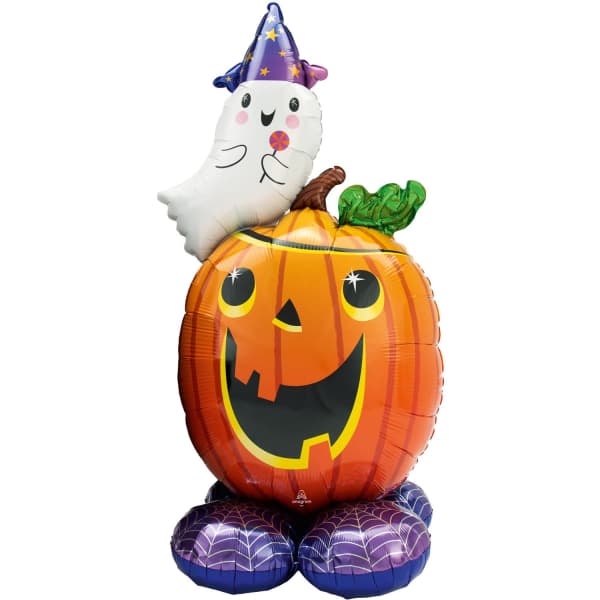 Pumpkin and Ghost balon AirLoonz 1