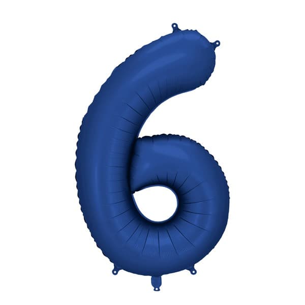 Plavi balon broj 6 1