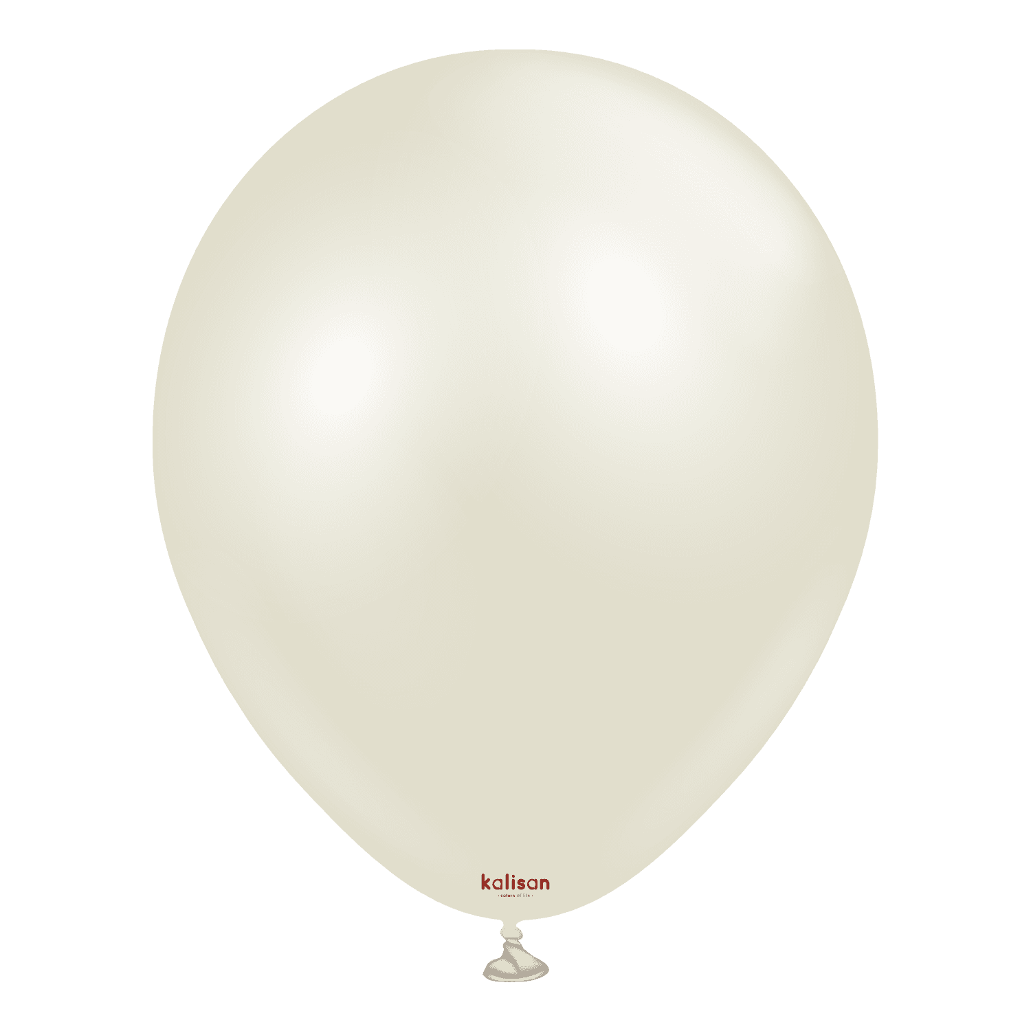 Balon Aura Ivory white 12" 1