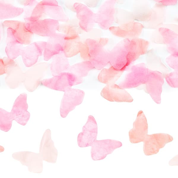 Roze konfete leptiri 2