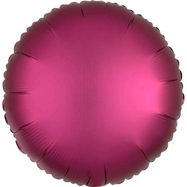 Pomegranate silk balon u obliku kruga 1
