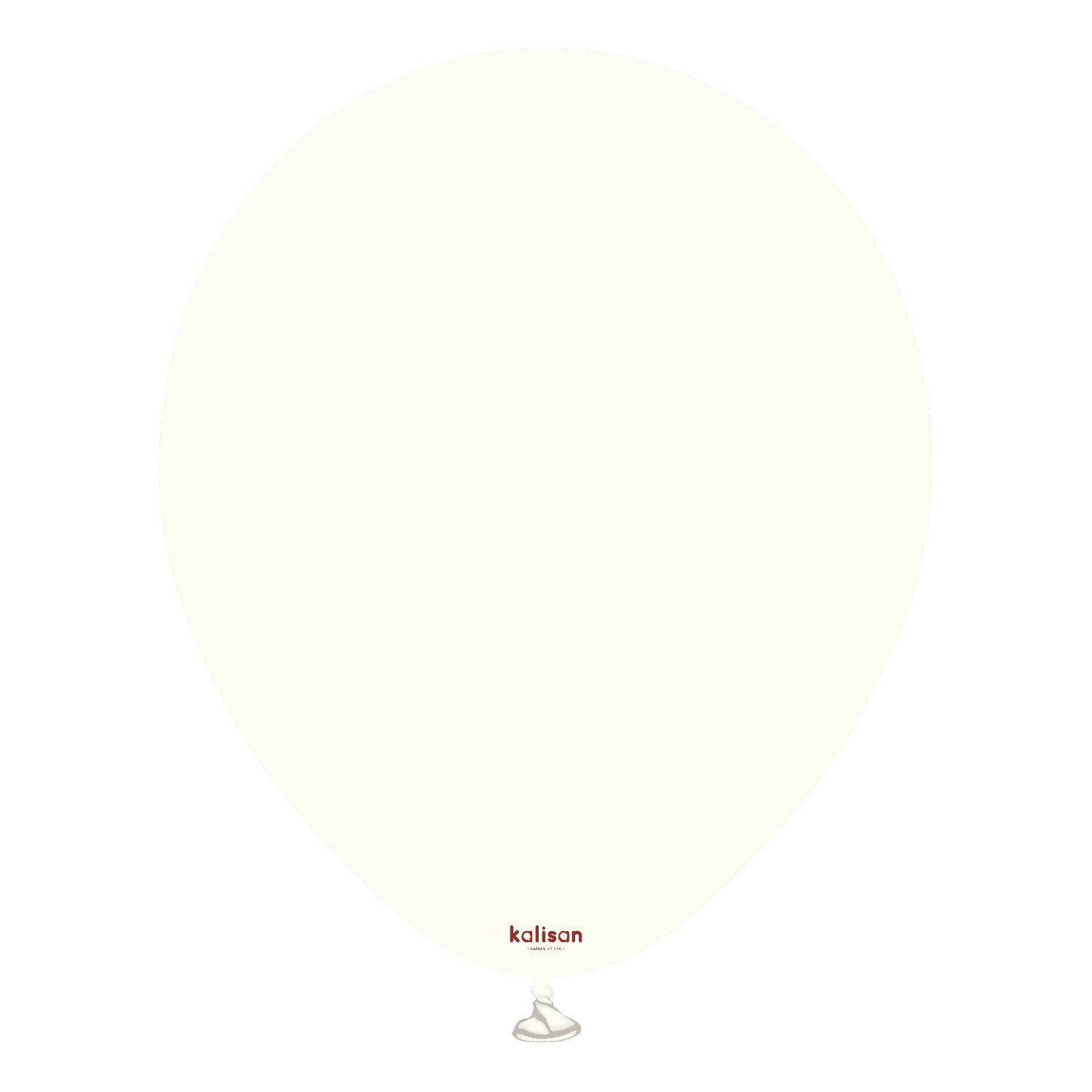 Balon Retro White 12" 1