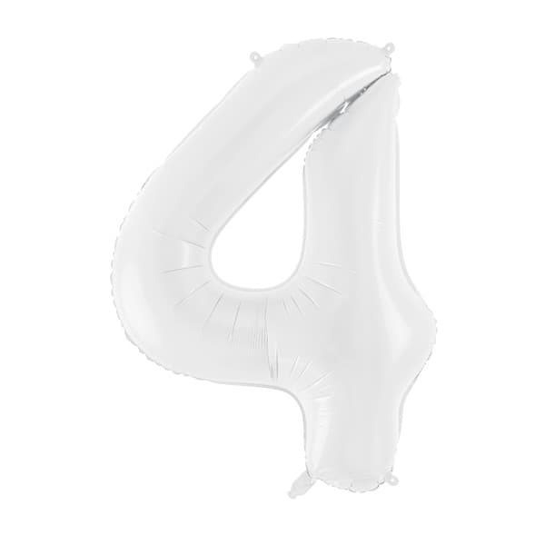 Bijeli balon broj 4 1