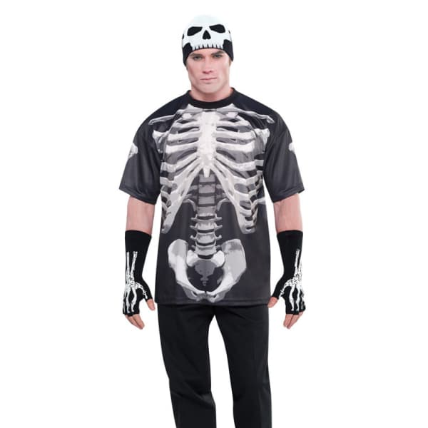 Majica Skeleton Black & Bone 1