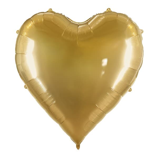 Balon zlatno srce XXL 1