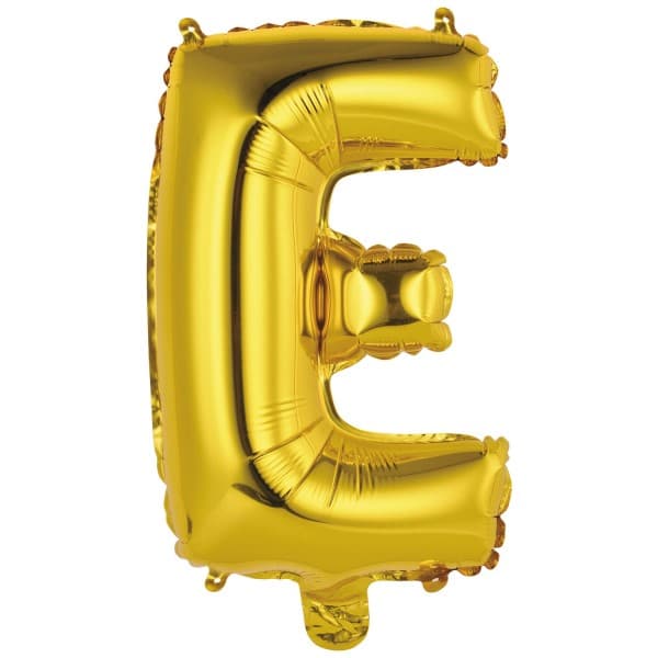 Zlatni balon slovo E 1