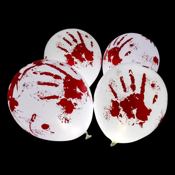 Bloody Halloween led lateks baloni 2