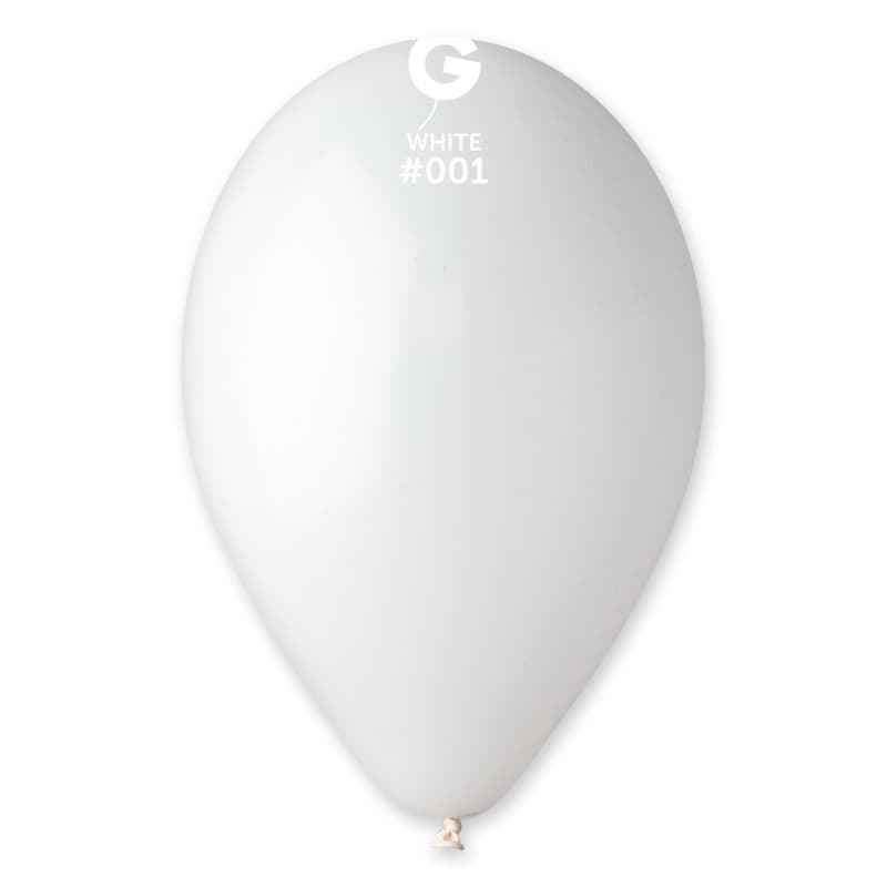 Balon White 12" 1