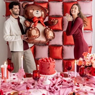 Balon Teddy Bear (medo) 2