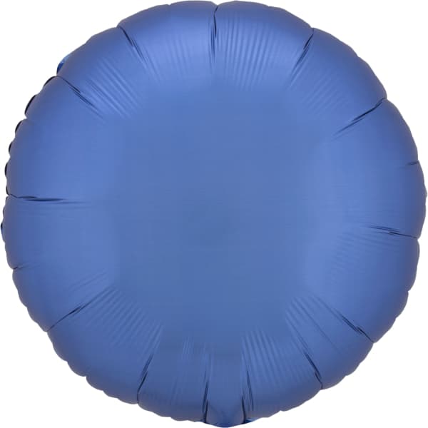Azure silk balon u obliku kruga 1