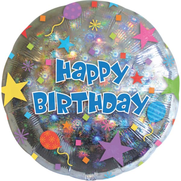 Balon HBD confetti balon 1