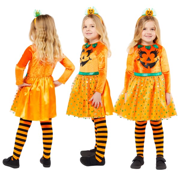 Kostim Lil Cute Pumpkin Dress 4 - 6 godina 2