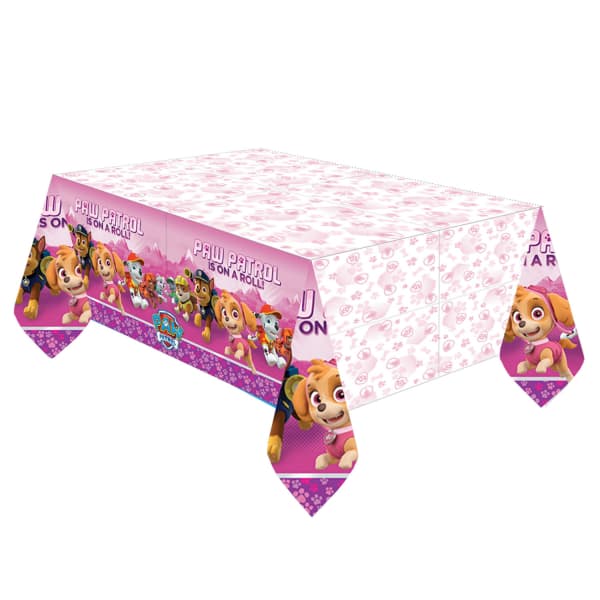 Pink patrolne šape stolnjak 1