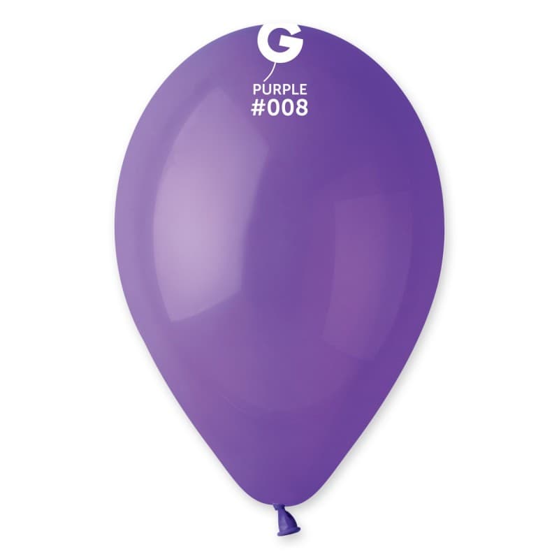 Balon Purple 10" 1