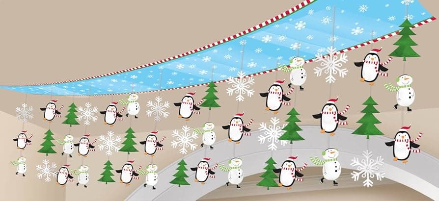 Joyful Snowman dekoracija za plafon 1