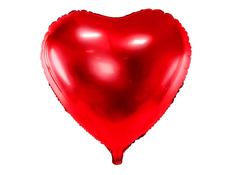 Balon srce crveno 1