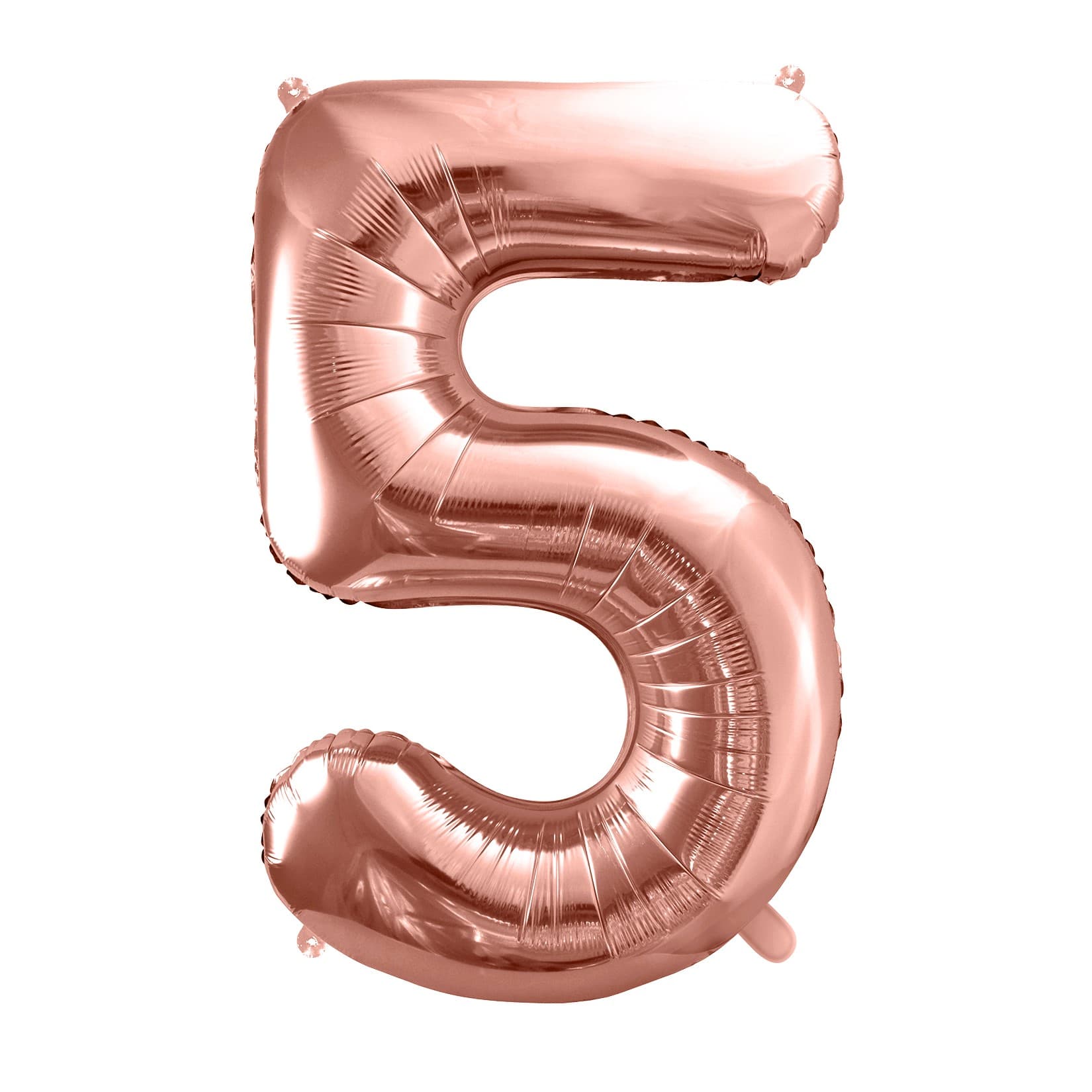 Rose gold veći balon broj 5 1