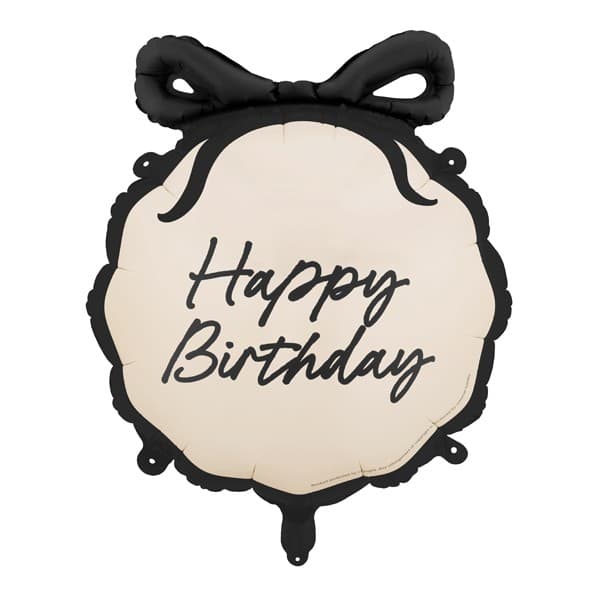 Balon Happy birthday sa mašnom 1
