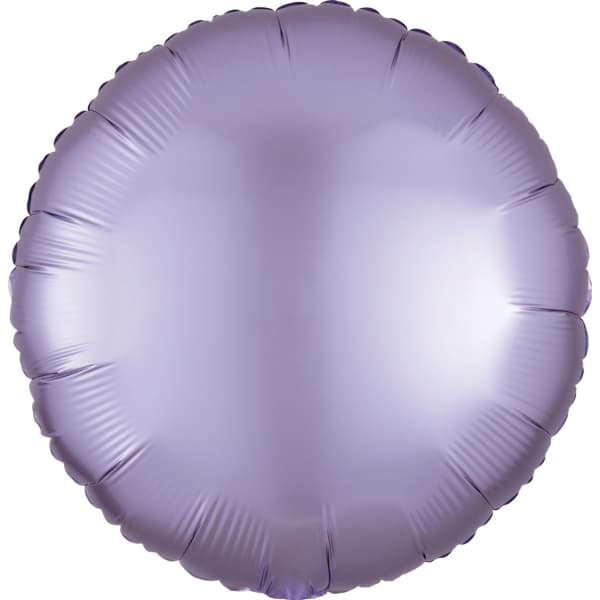 Lilac silk balon u obliku kruga 1