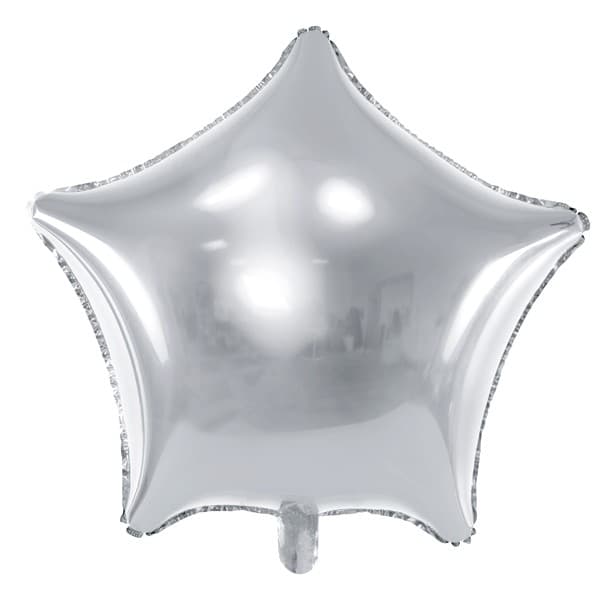 Srebrni balon u obliku zvijezde 1