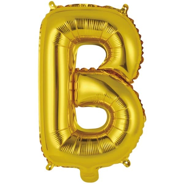 Zlatni balon slovo B 1