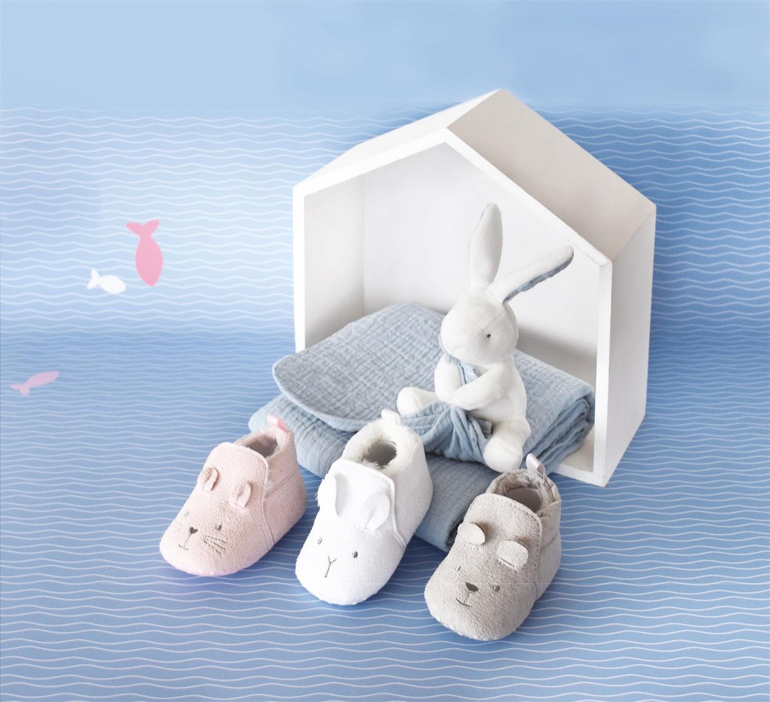 Baby white- CHAUSSONS BEBE 3
