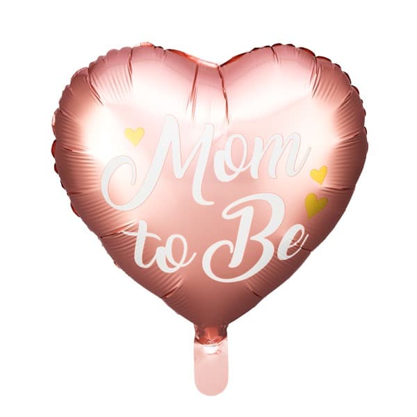 Balon Mom to be rozi 1