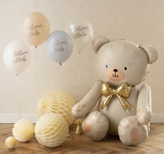 Balon bež medo 2