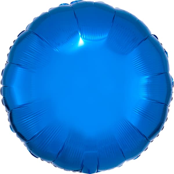 Plavi balon u obliku kruga 1