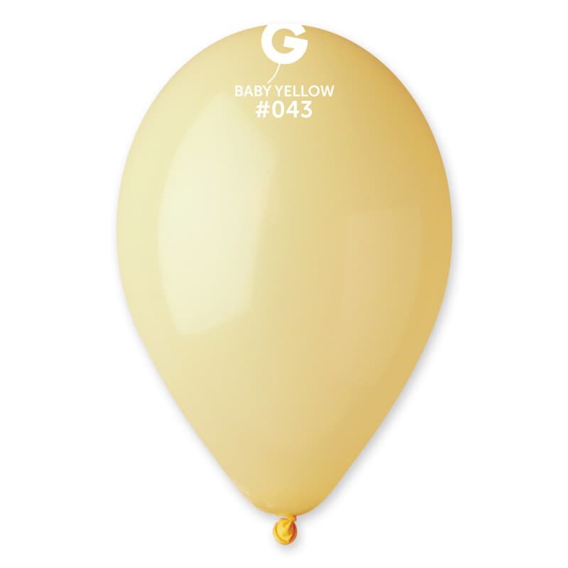 Balon Baby yellow 10" 1