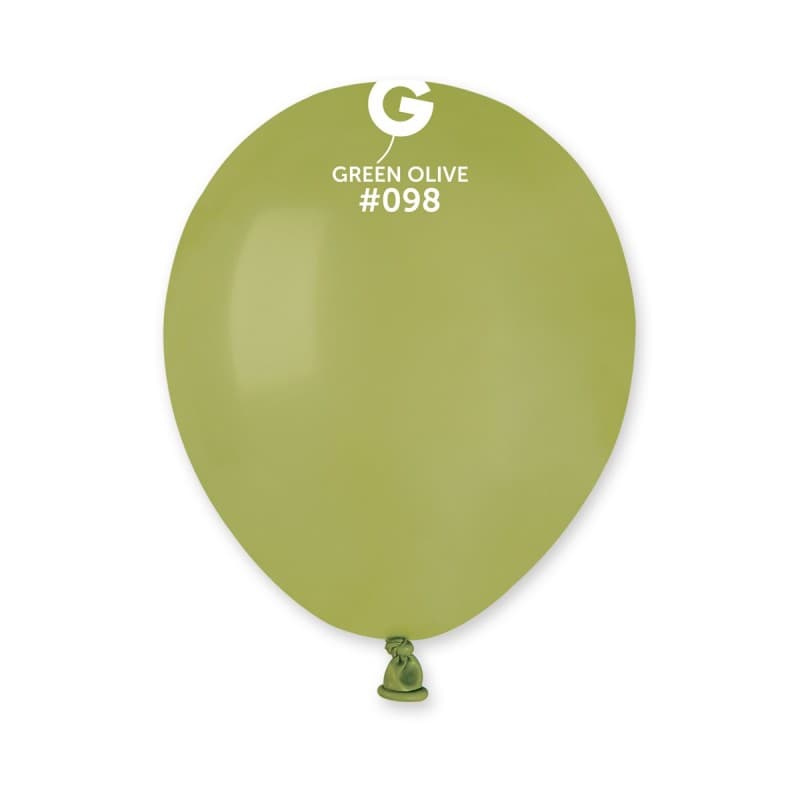 Balon Green olive 5" 1