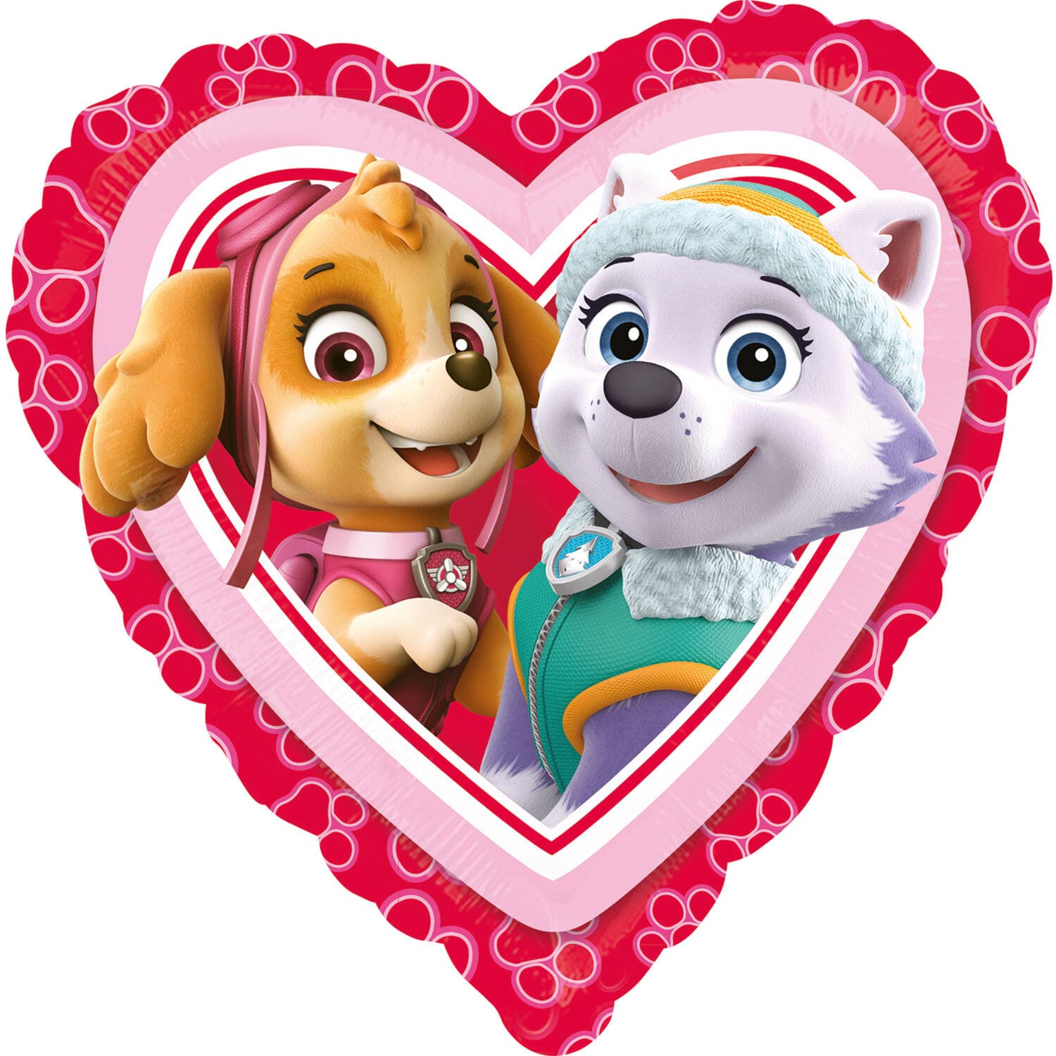 Balon Paw Patrol pink 1