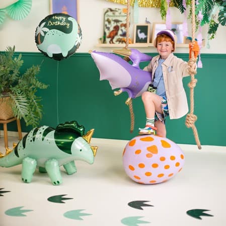 Balon Happy birthday dinosaurus 2