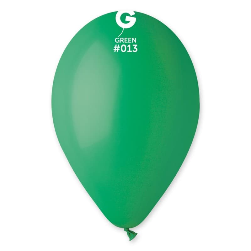 Balon Green 10" 1