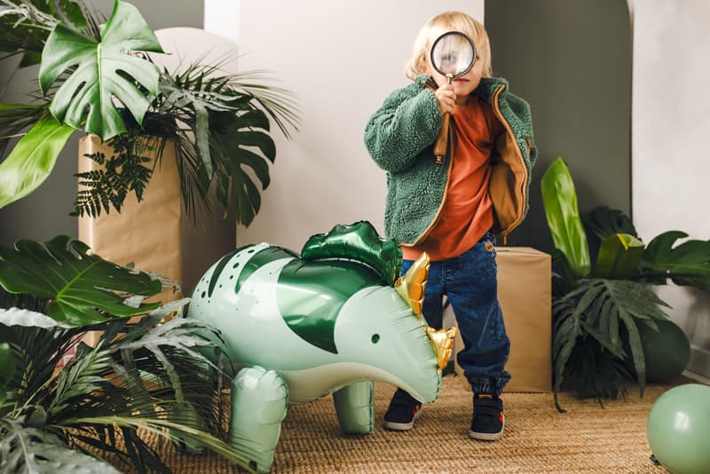 Balon Triceratops zeleni 2