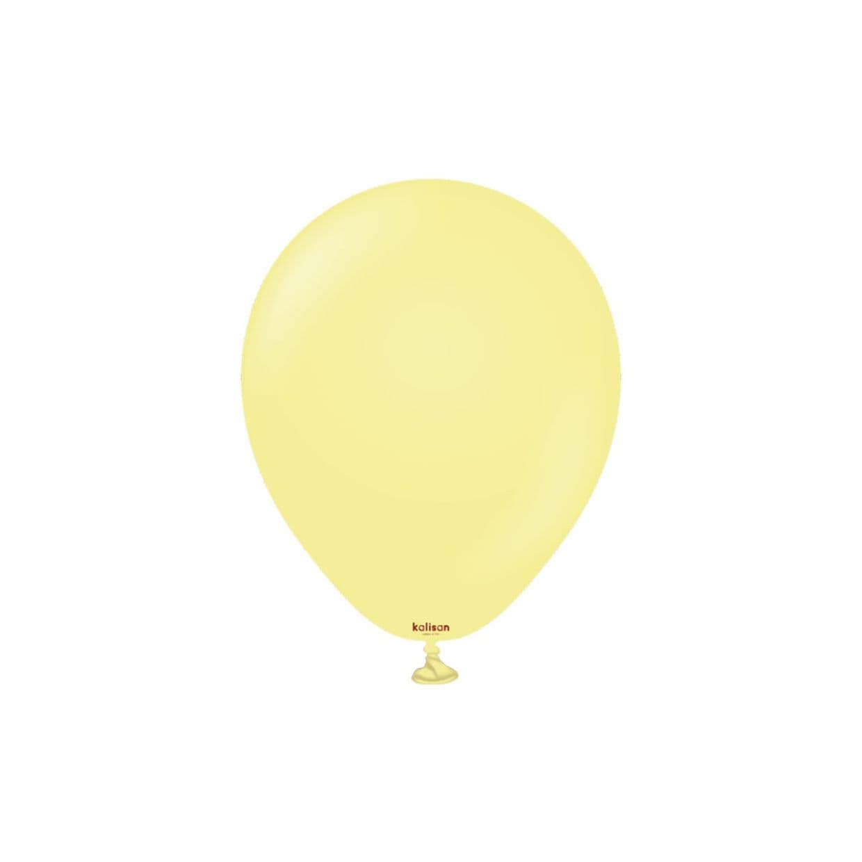 Balon Macaron Yellow 5" 1