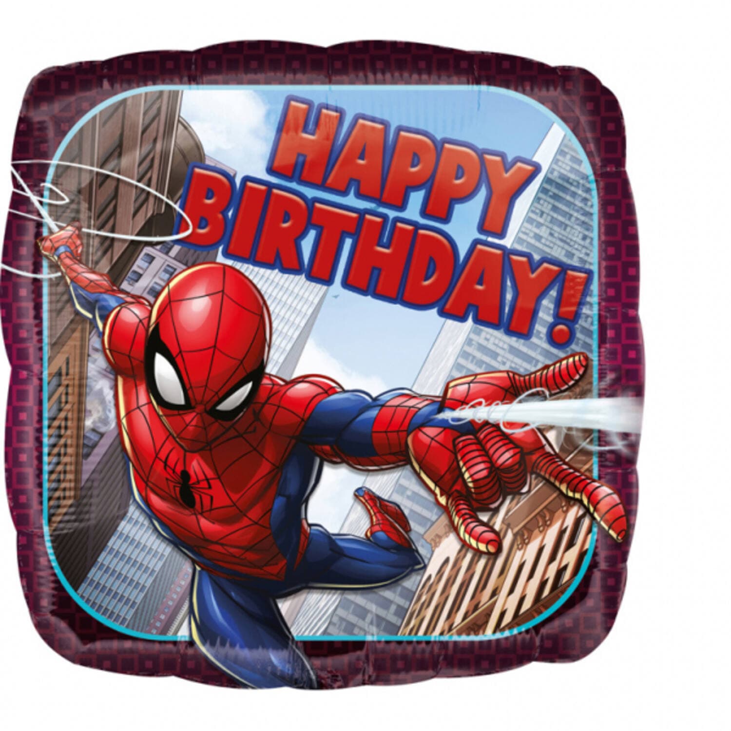Balon Spiderman HBD 1