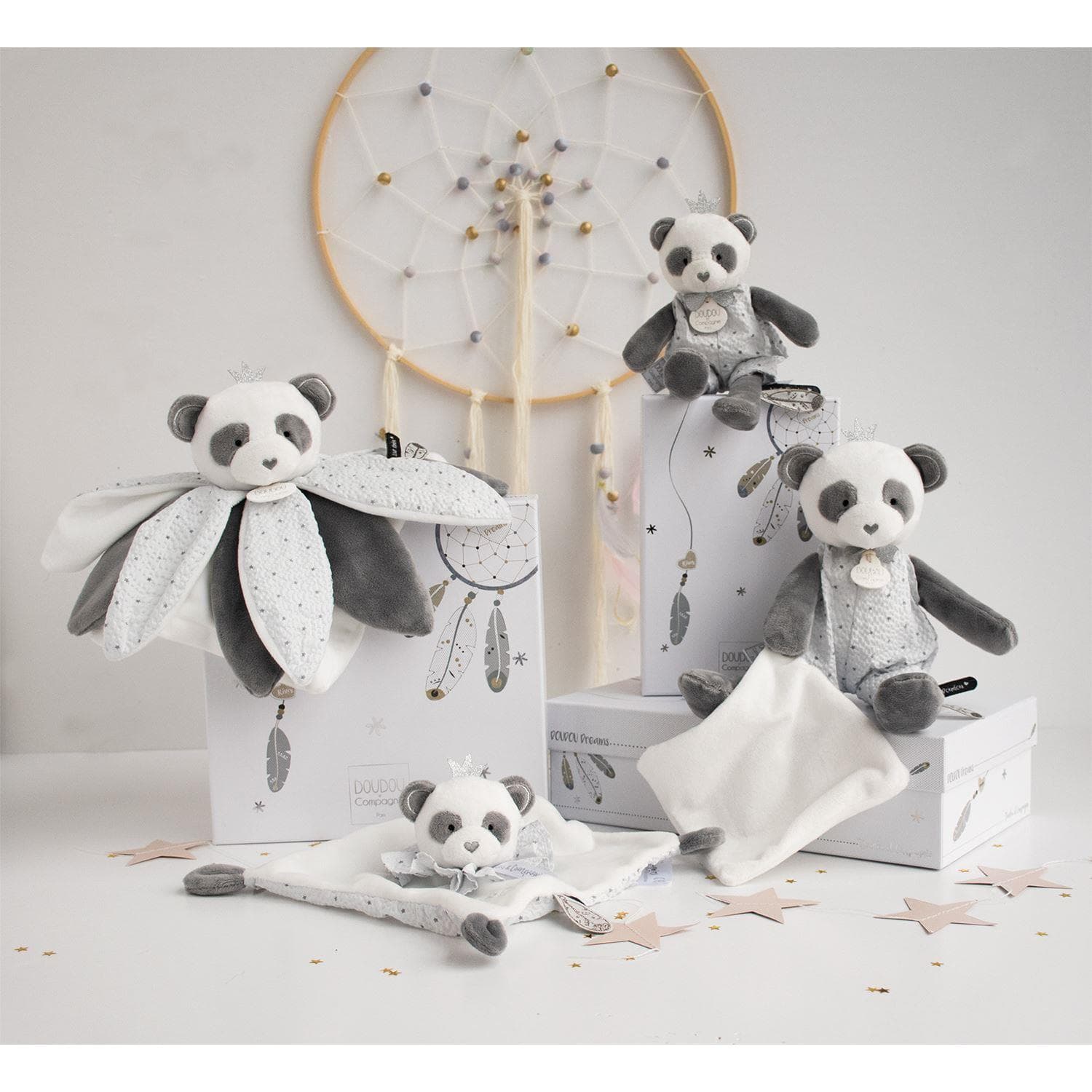 Pantin panda 26cm 6