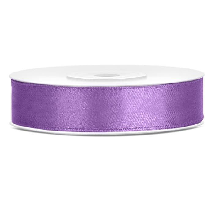 Satenska traka u lila boji 12 mm 1