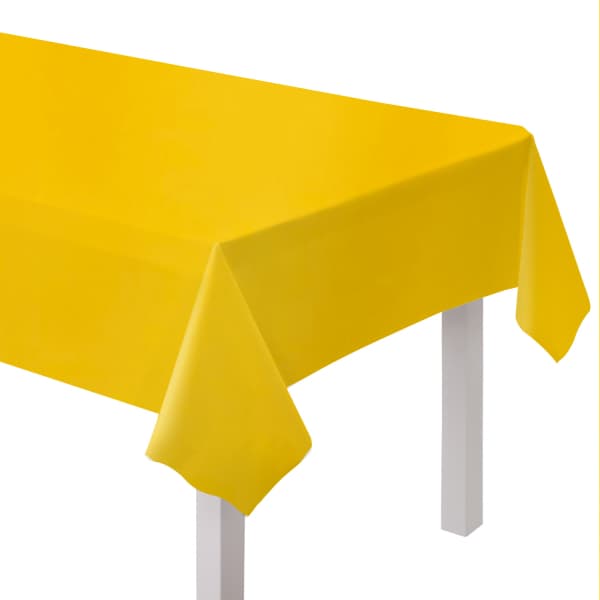 Žuti plastični stolnjak 1
