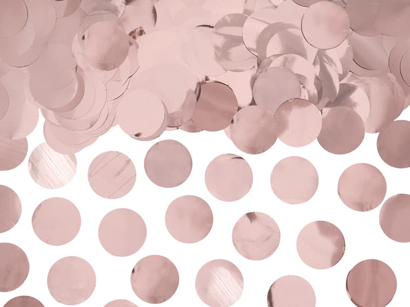 Konfete rose gold 1